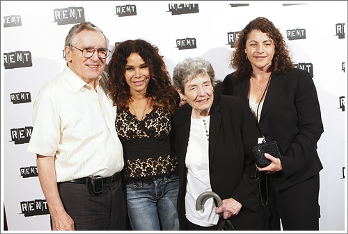 Allan Larson, Daphne Rubin-Vega, Nan Larson and Julie Larson

 at 