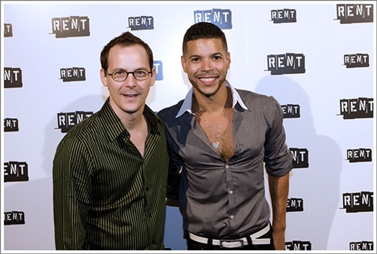 Jim Poulos and Wilson Cruz at 