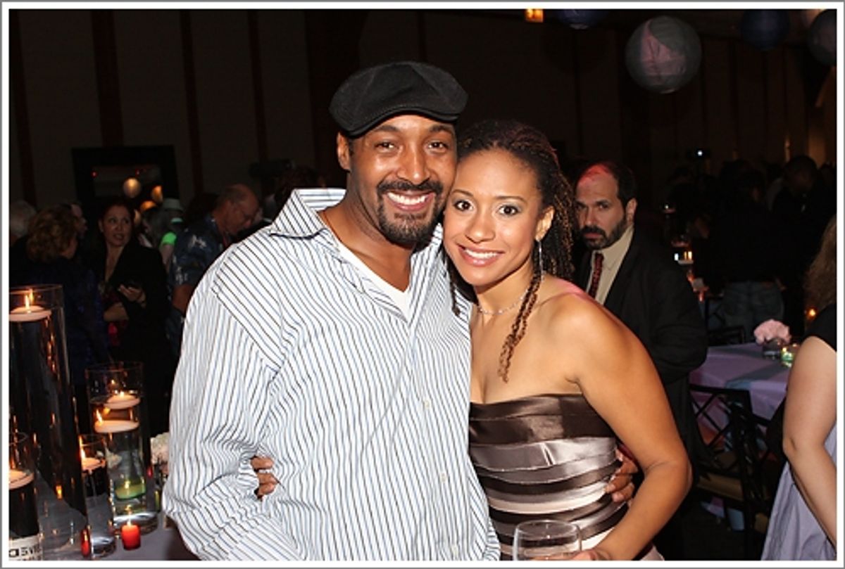 Jesse L. Martin and Tracie Thoms at 
