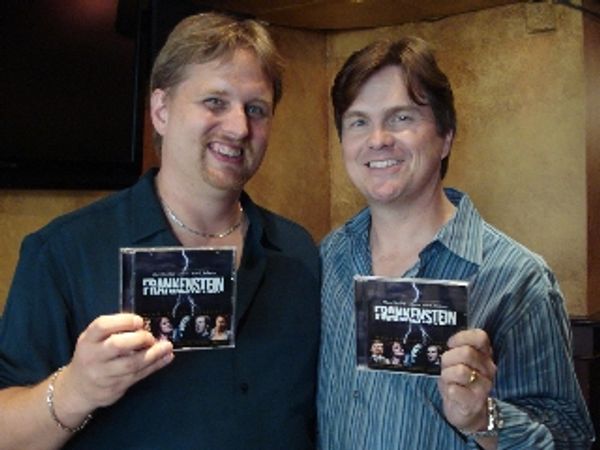 Composer Mark Baron and librettist Jeffrey Jackson Photo