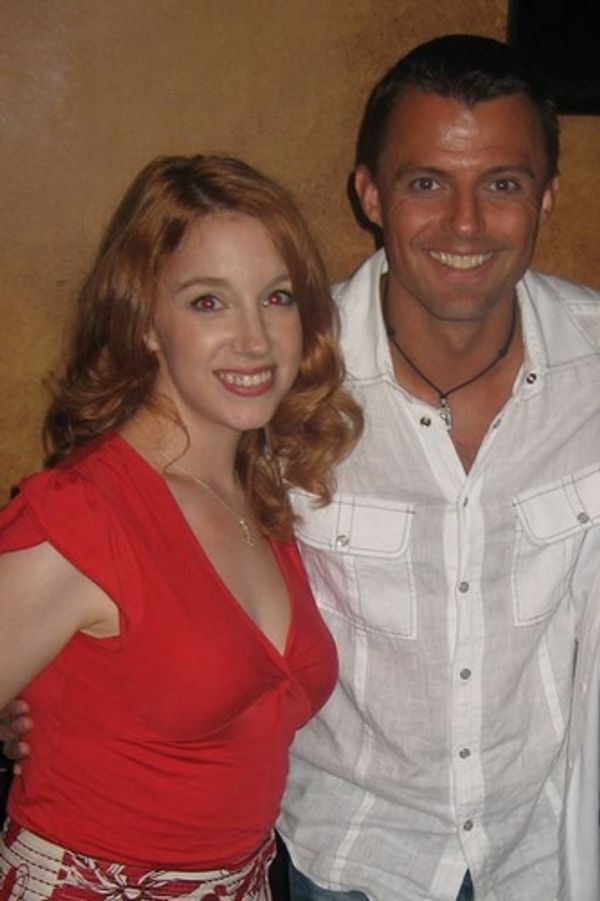 Casey Clark and Director Bill Fennely Photo