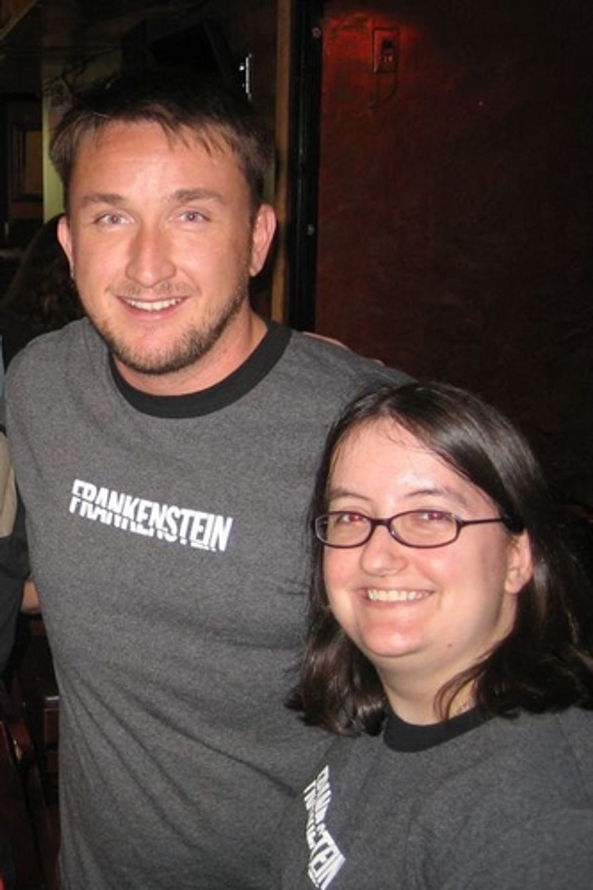 Stage Managers Josh Pilote and Karen Parlato at 