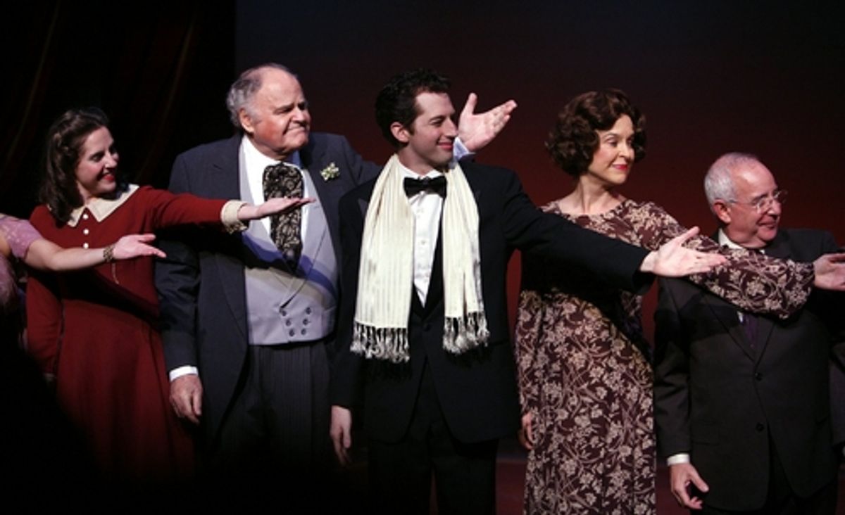 Emily Shoolin, George S. Irving, Josh Grisetti, Jill Eikenberry, Michael Tucker at 