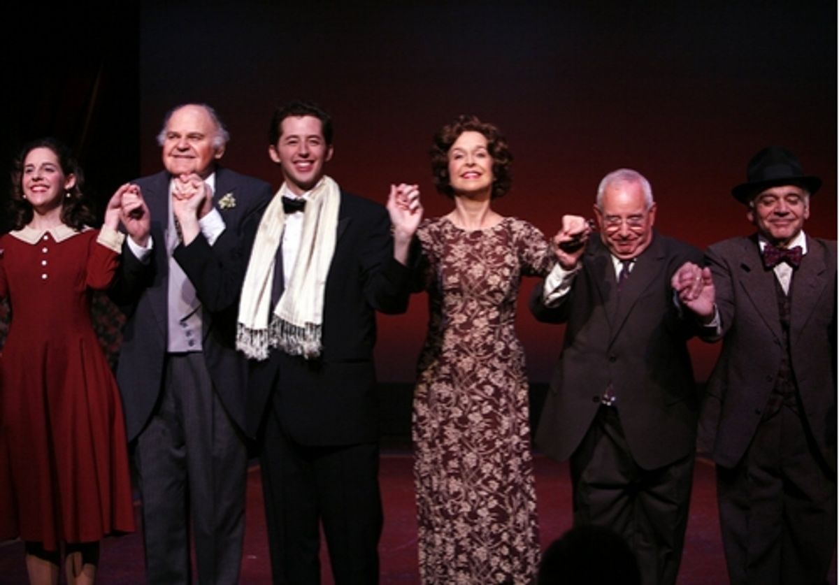 Emily Shoolin, George S. Irving, Josh Grisetti, Jill Eikenberry, Michael Tucker and Ray Mattis

 at 