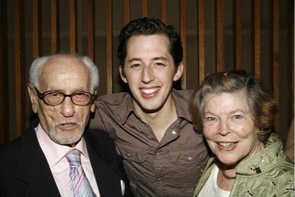 Eli Wallach, Josh Grisetti and Anne Jackson

 Photo