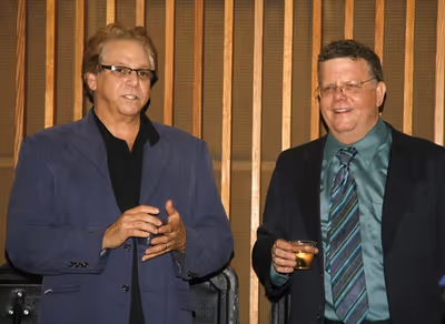 Stuart Ross and Jim Morgan Photo