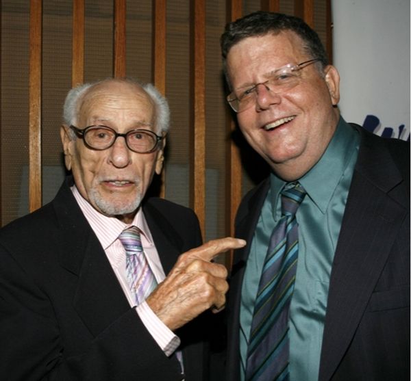 Eli Wallach and Jim Morgan

 Photo