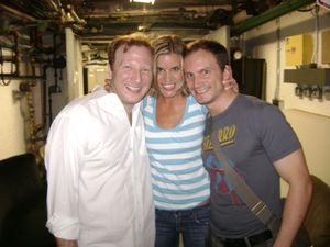 Hunter Bell, Jenn Colella and Jeff Bowen Photo