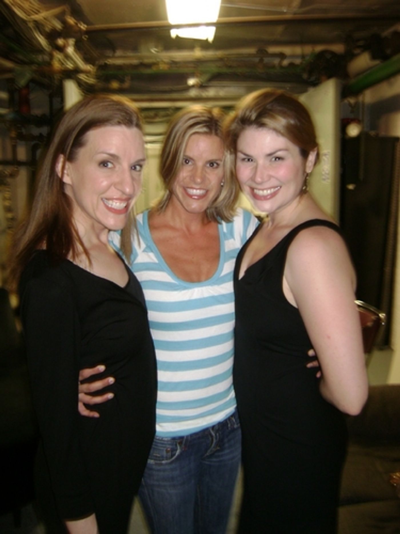 Photo Flash: Jenn Colella Visits [title of show]  Image