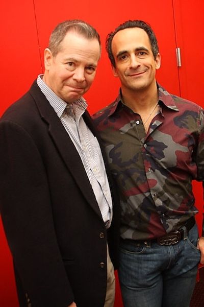 Peter Bartlett and David Pittu Photo
