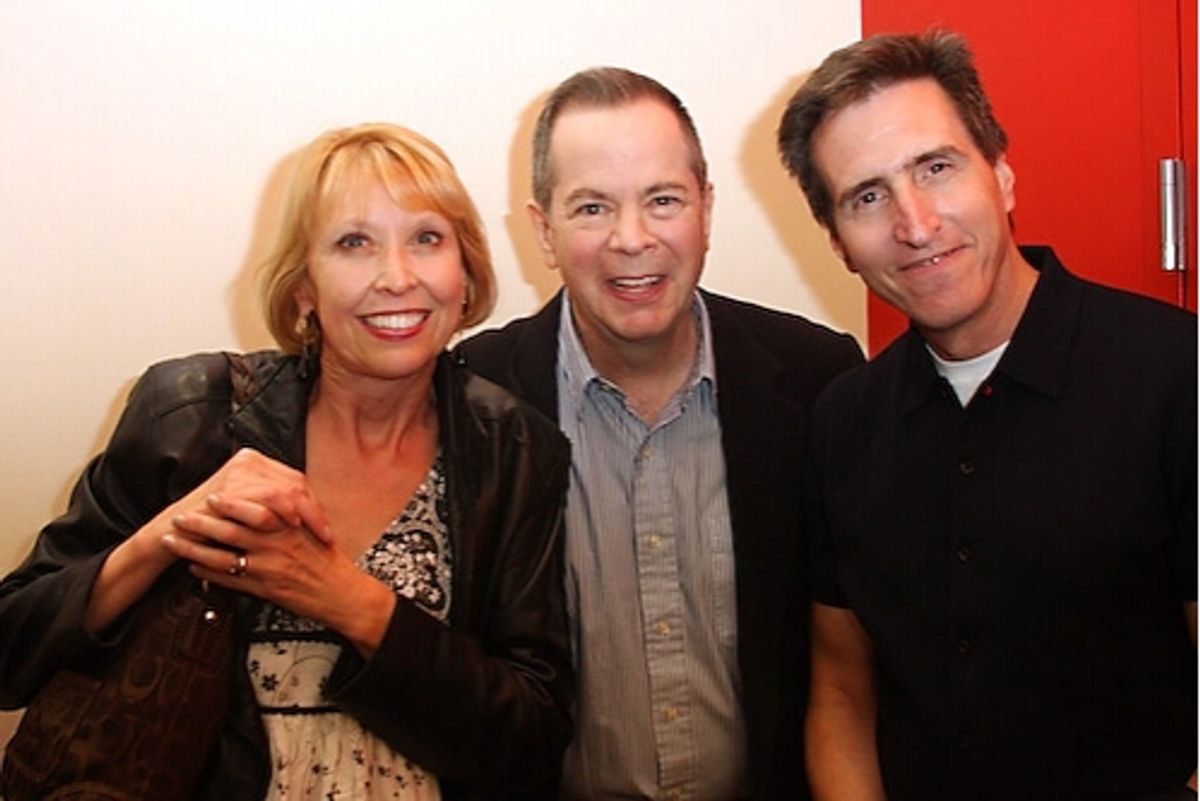 Julie Halston and Peter Bartlett at 