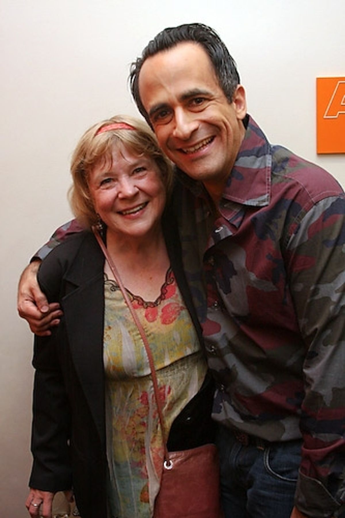 Marylouise Burke and David Pittu at 