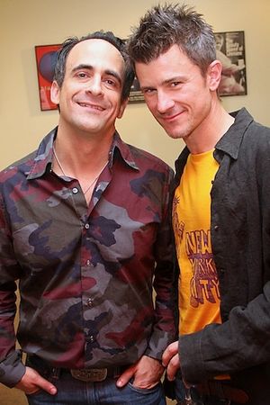 David Pittu and composer Randy Redd Photo