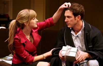 Aya Cash and Dylan McDermott Photo