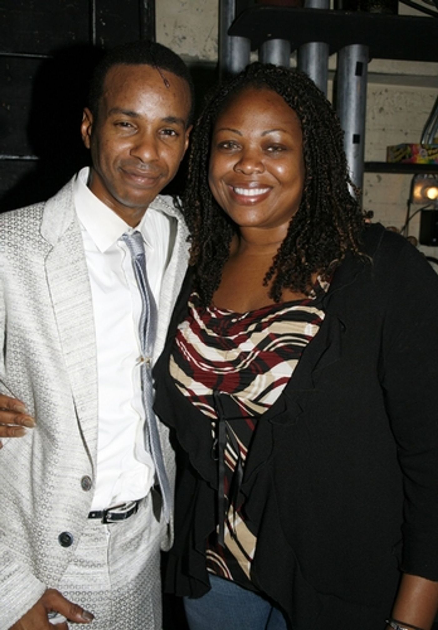 Photo Coverage Exclusive: Olympic Gold Medalist Liukin Visits 'Hairspray'  Image