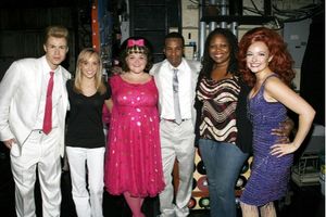 Ashley Parker Angel, Nastia Liukin (2008 Olympic Individual All-around gold Medalist), and Annie Funke @ BroadwayWorld Ashley Parker Angel, Nastia Liukin (2008 Olympic Individual All-around gold Medalist) Photo