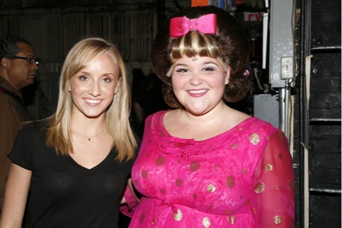 Nastia Liukin and Annie Funke at 