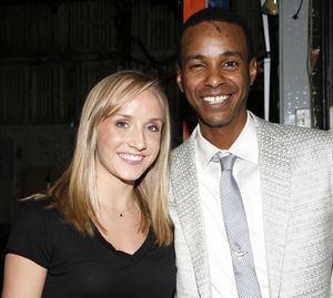 Nastia Liukin and Tevin Campbell @ BroadwayWorld Nastia Liukin and Tevin Campbell Photo
