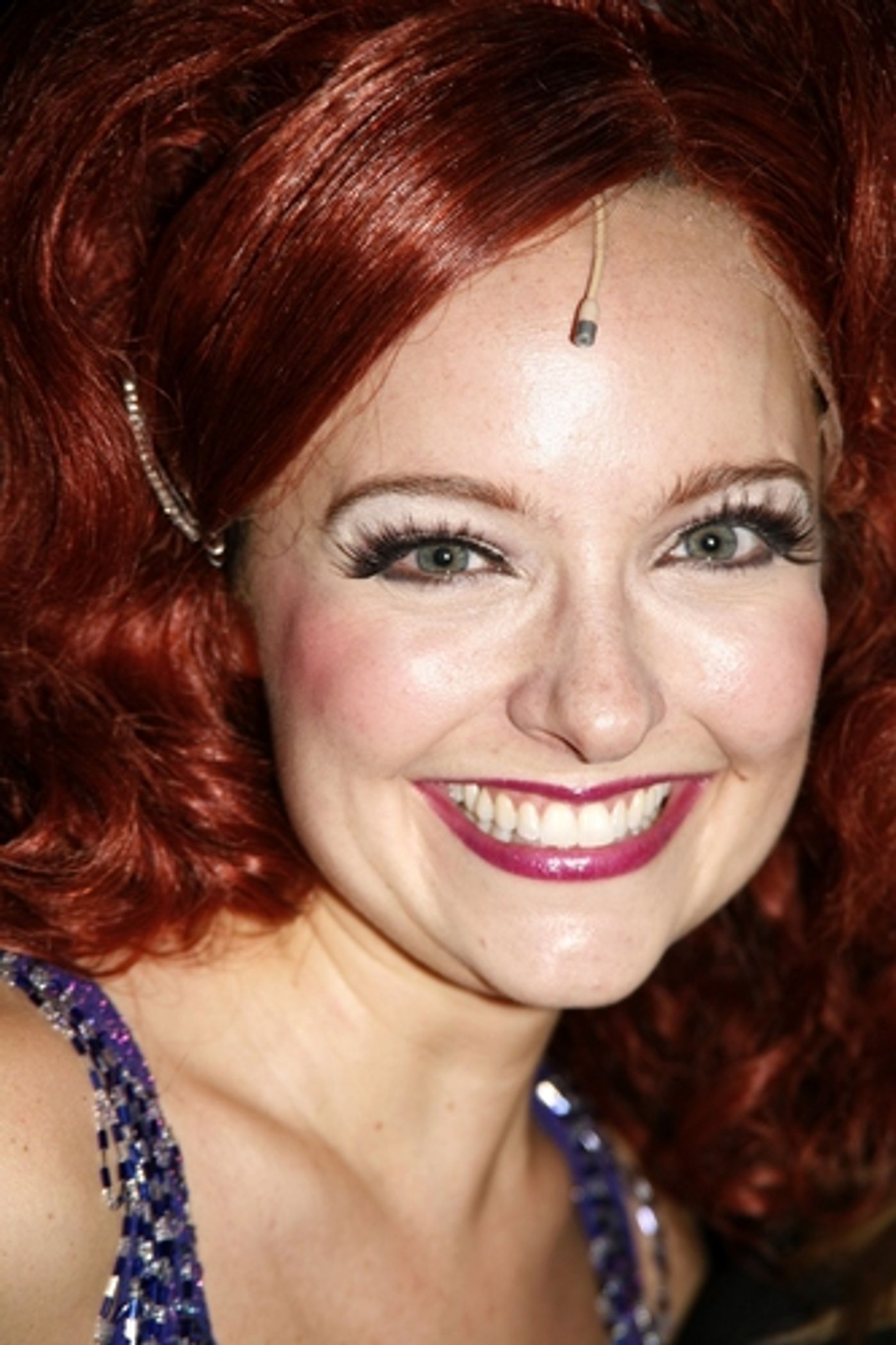 Photo Coverage Exclusive: Olympic Gold Medalist Liukin Visits 'Hairspray'  Image