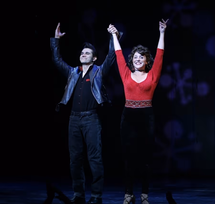 Photo Coverage: Ace Young Makes Broadway Debut in GREASE Image