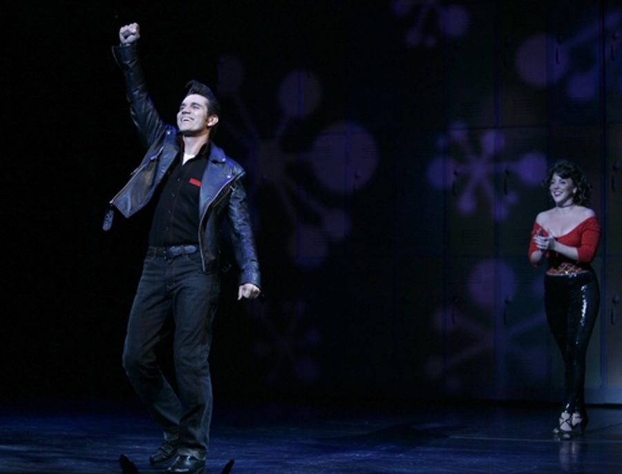 Photo Coverage: Ace Young Makes Broadway Debut in GREASE Image
