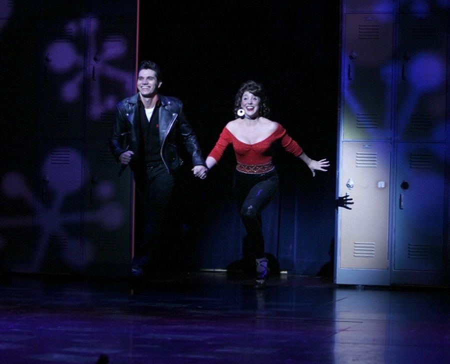 Photo Coverage: Ace Young Makes Broadway Debut in GREASE Image