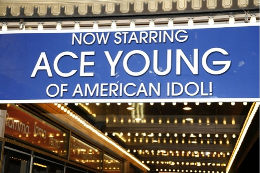 Photo Coverage: Ace Young Makes Broadway Debut in GREASE Image