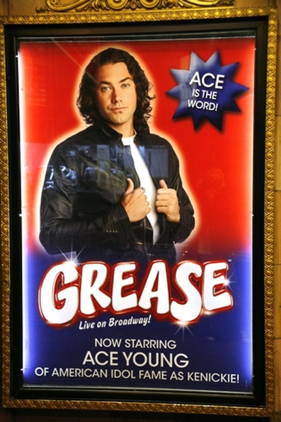 Photo Coverage: Ace Young Makes Broadway Debut in GREASE Image
