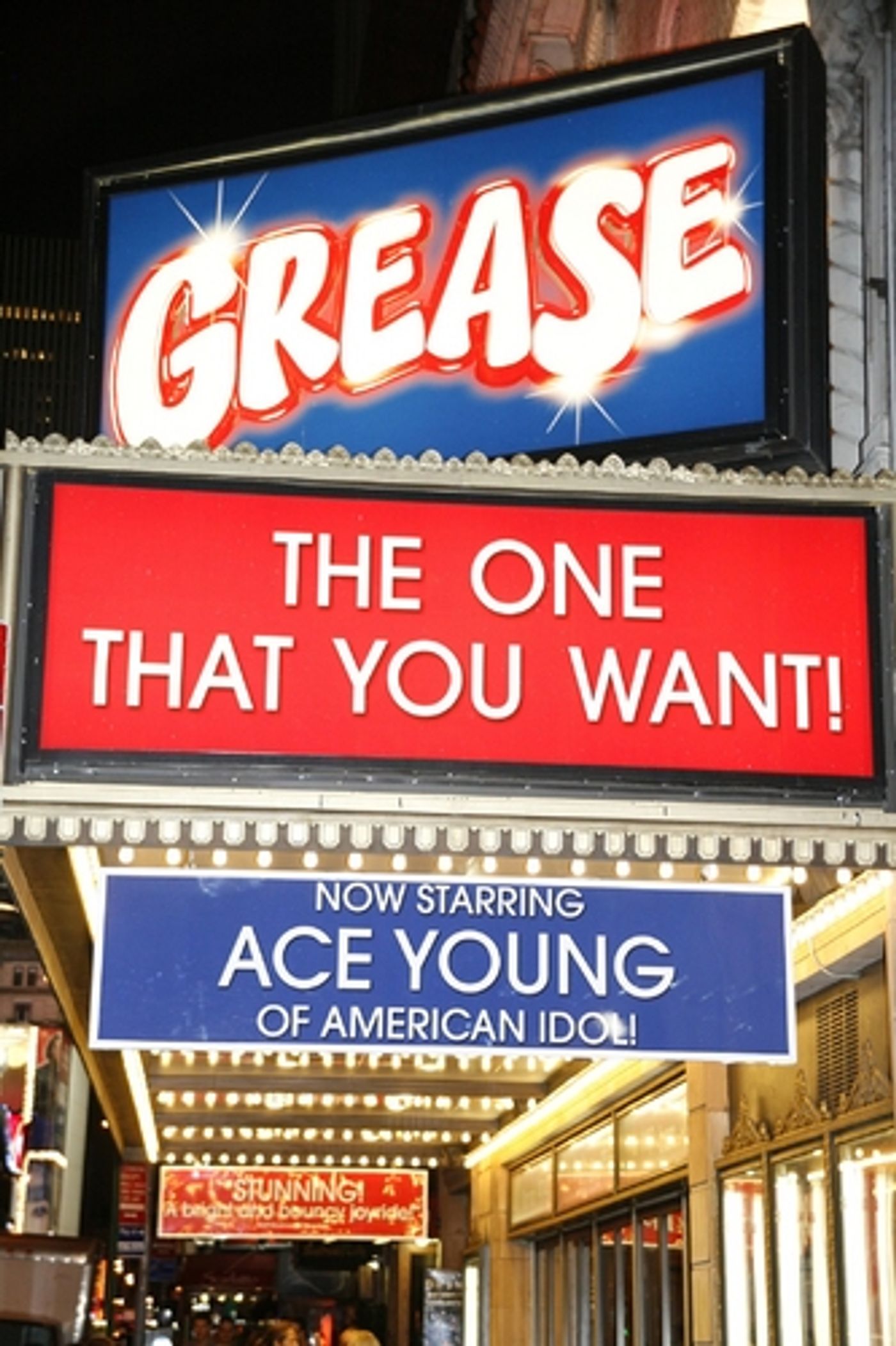 Photo Coverage: Ace Young Makes Broadway Debut in GREASE  Image