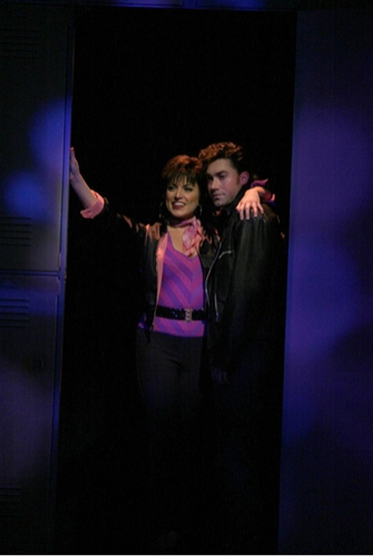 Ace Young and Janine DiVita at 