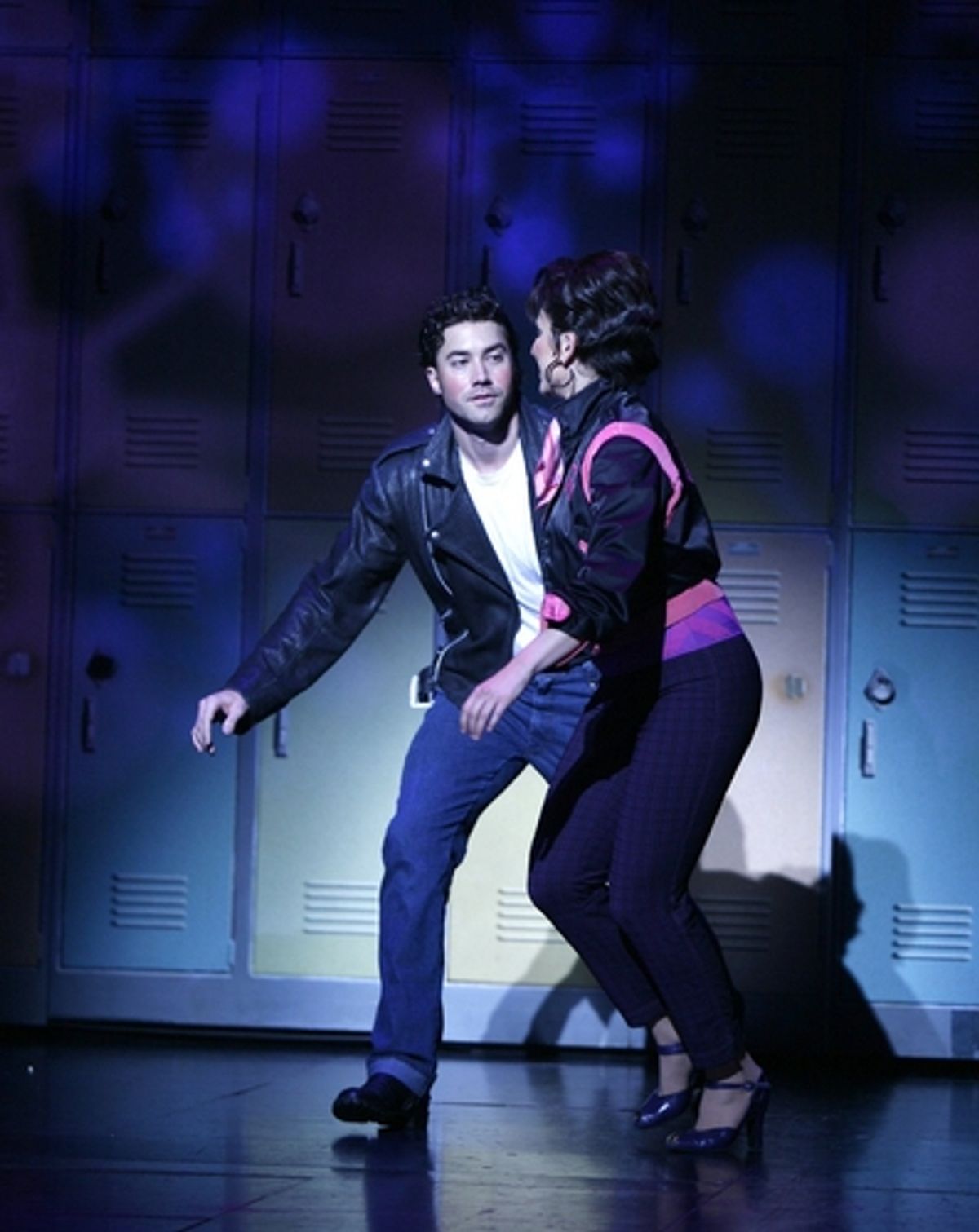 Ace Young and Janine DiVita at 