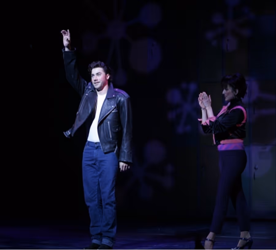 Photo Coverage: Ace Young Makes Broadway Debut in GREASE Image