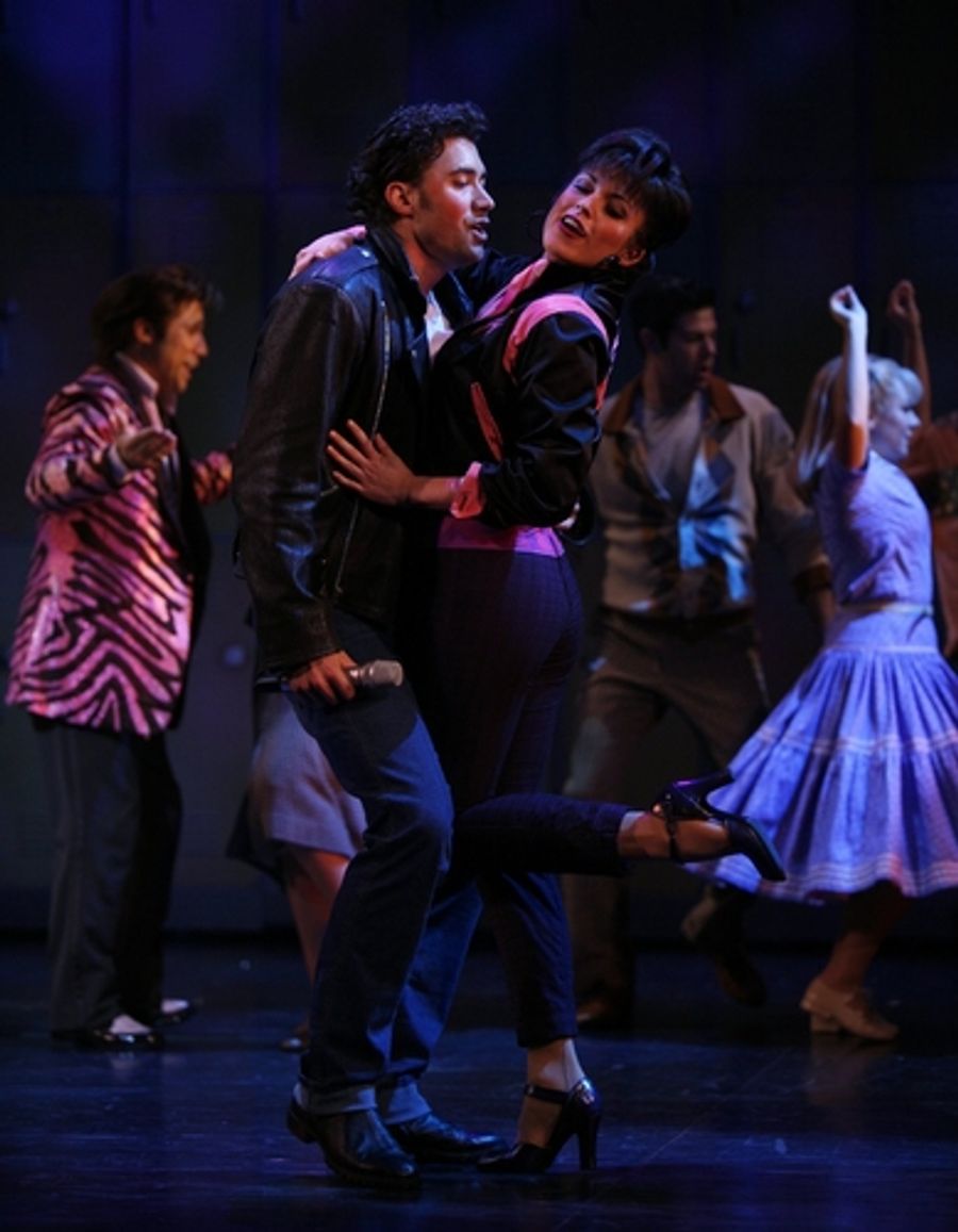 Photo Coverage: Ace Young Makes Broadway Debut in GREASE Image