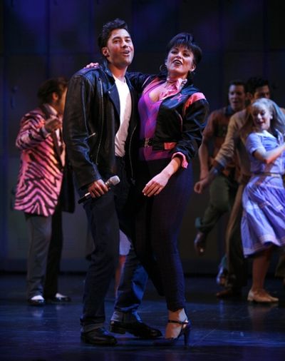 Ace Young and Janine DiVita Photo