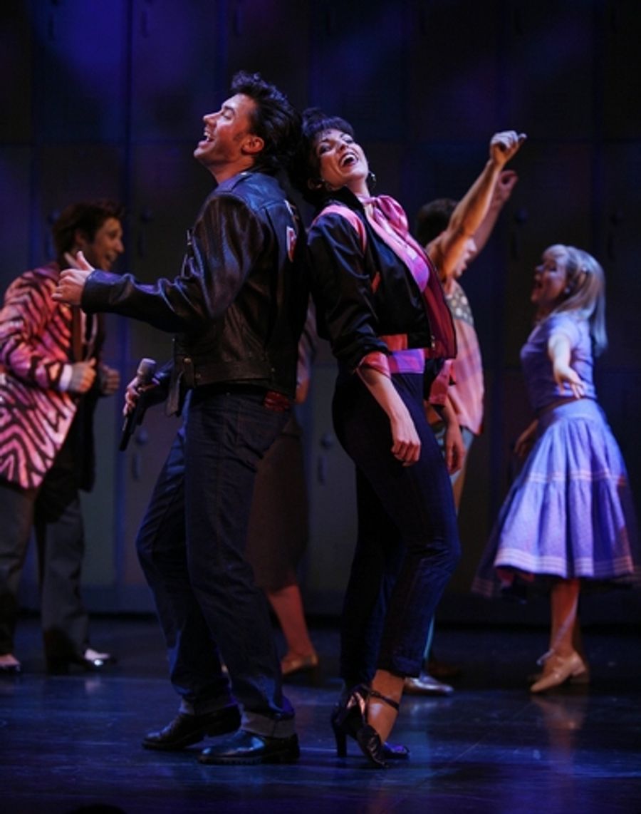 Photo Coverage: Ace Young Makes Broadway Debut in GREASE Image