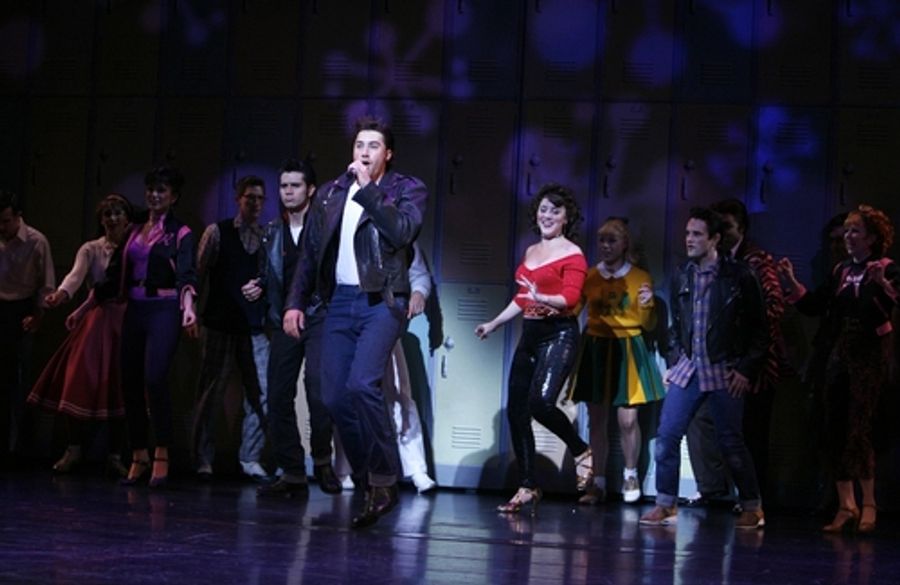 Photo Coverage: Ace Young Makes Broadway Debut in GREASE Image