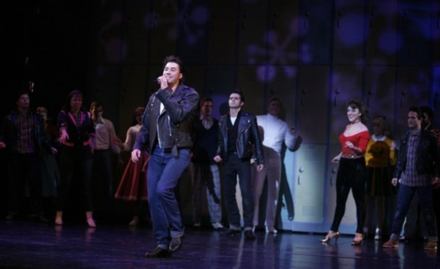 Photo Coverage: Ace Young Makes Broadway Debut in GREASE Image