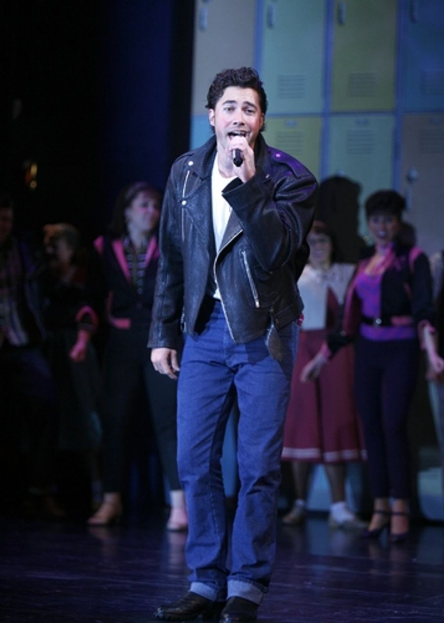 Photo Coverage: Ace Young Makes Broadway Debut in GREASE Image