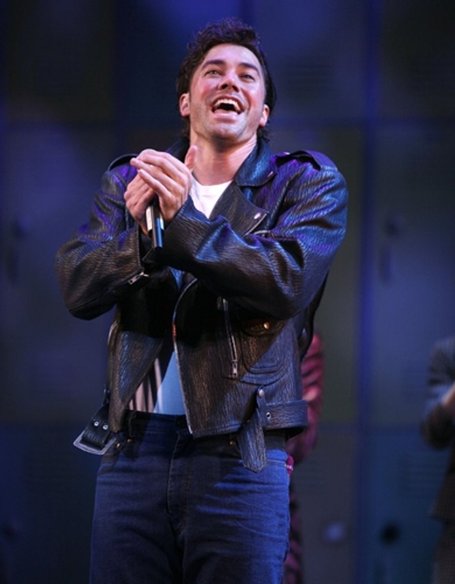 Photo Coverage: Ace Young Makes Broadway Debut in GREASE Image