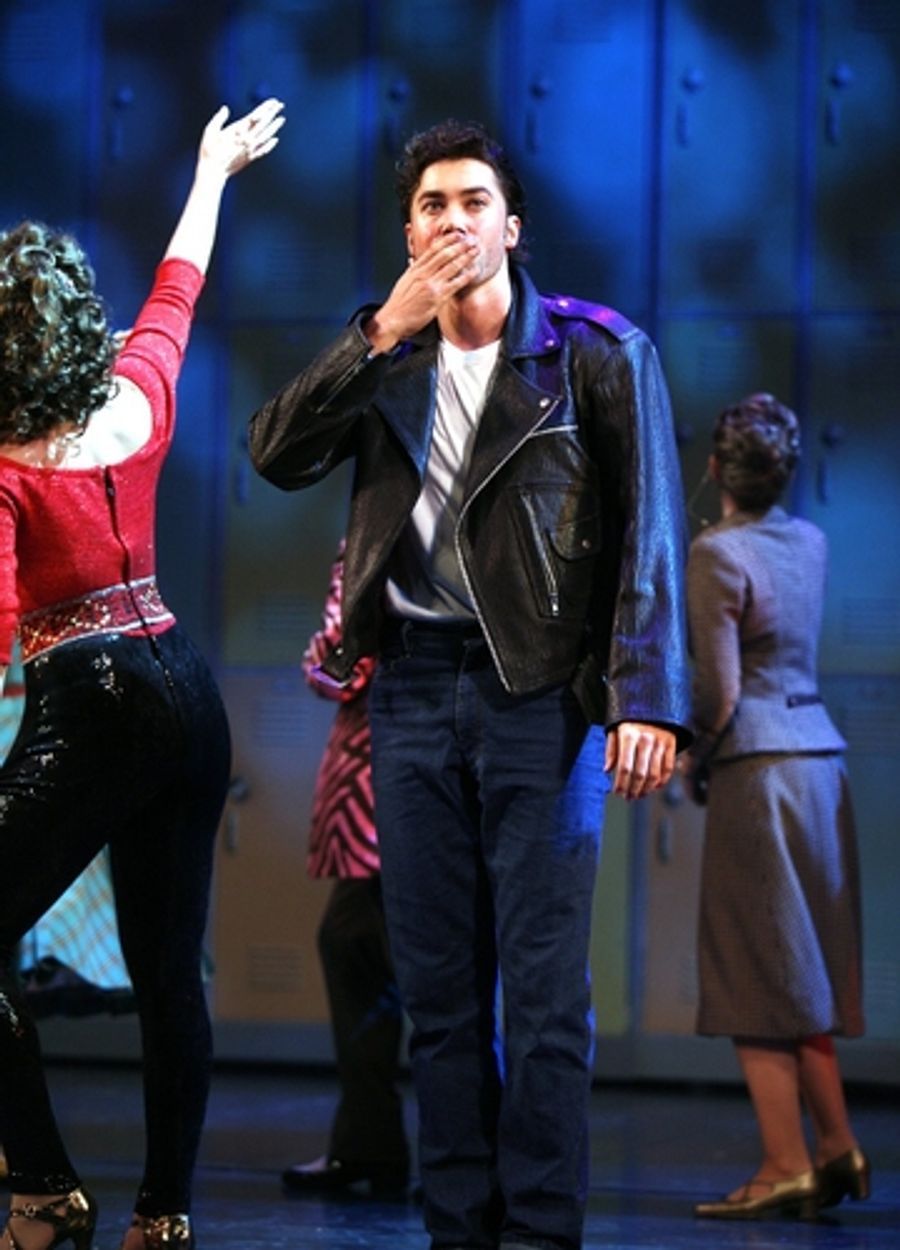 Photo Coverage: Ace Young Makes Broadway Debut in GREASE Image