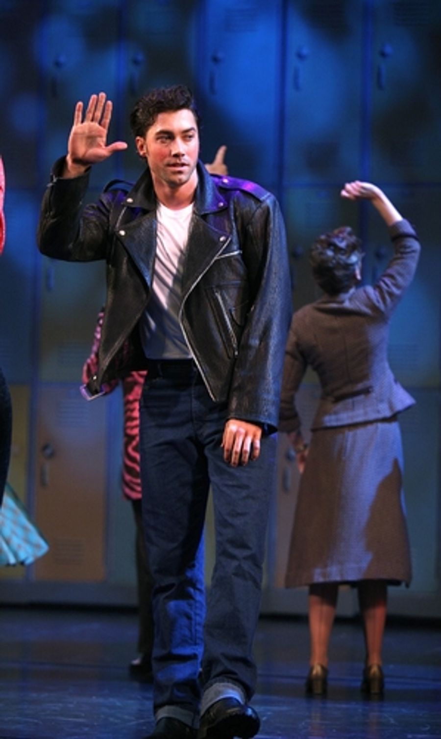 Photo Coverage: Ace Young Makes Broadway Debut in GREASE Image