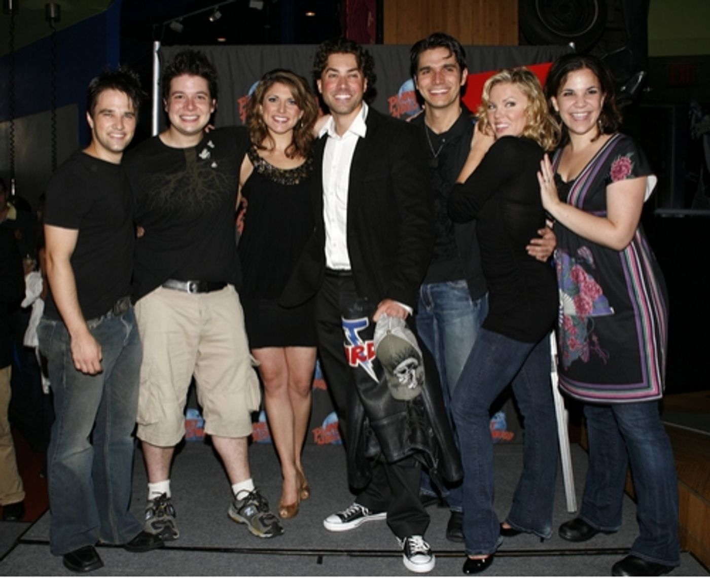 Photo Coverage: Ace Young Celebrates 'Grease' Debut; Donates T-Bird Jacket to Planet Hollywood  Image