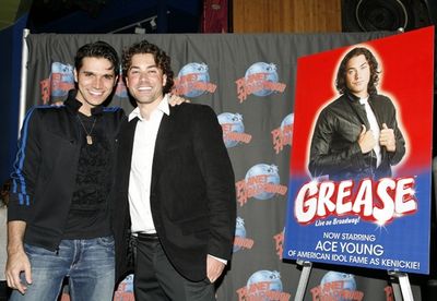 Derek Keeling and Ace Young

 Photo