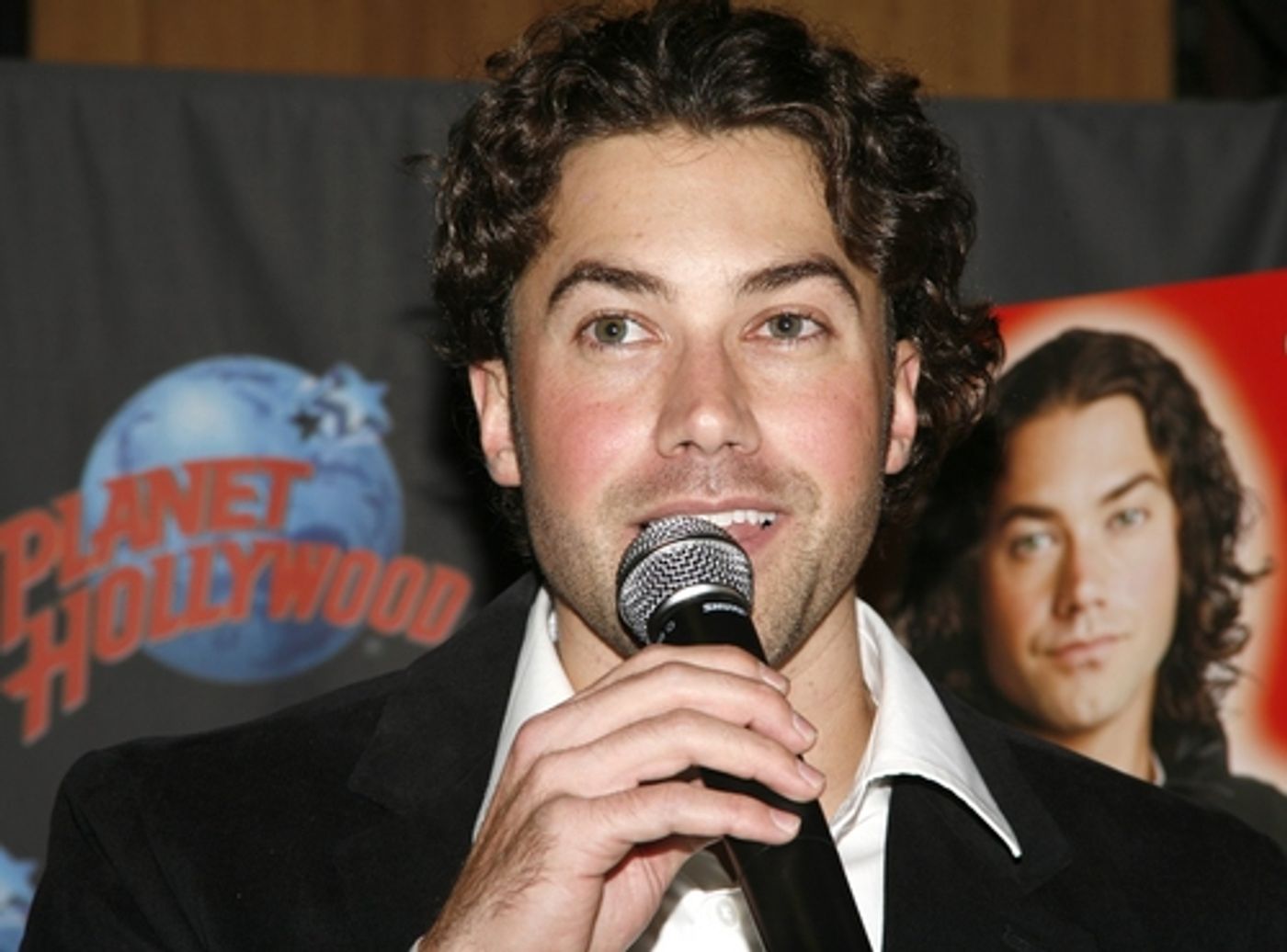 Photo Coverage: Ace Young Celebrates 'Grease' Debut; Donates T-Bird Jacket to Planet Hollywood  Image