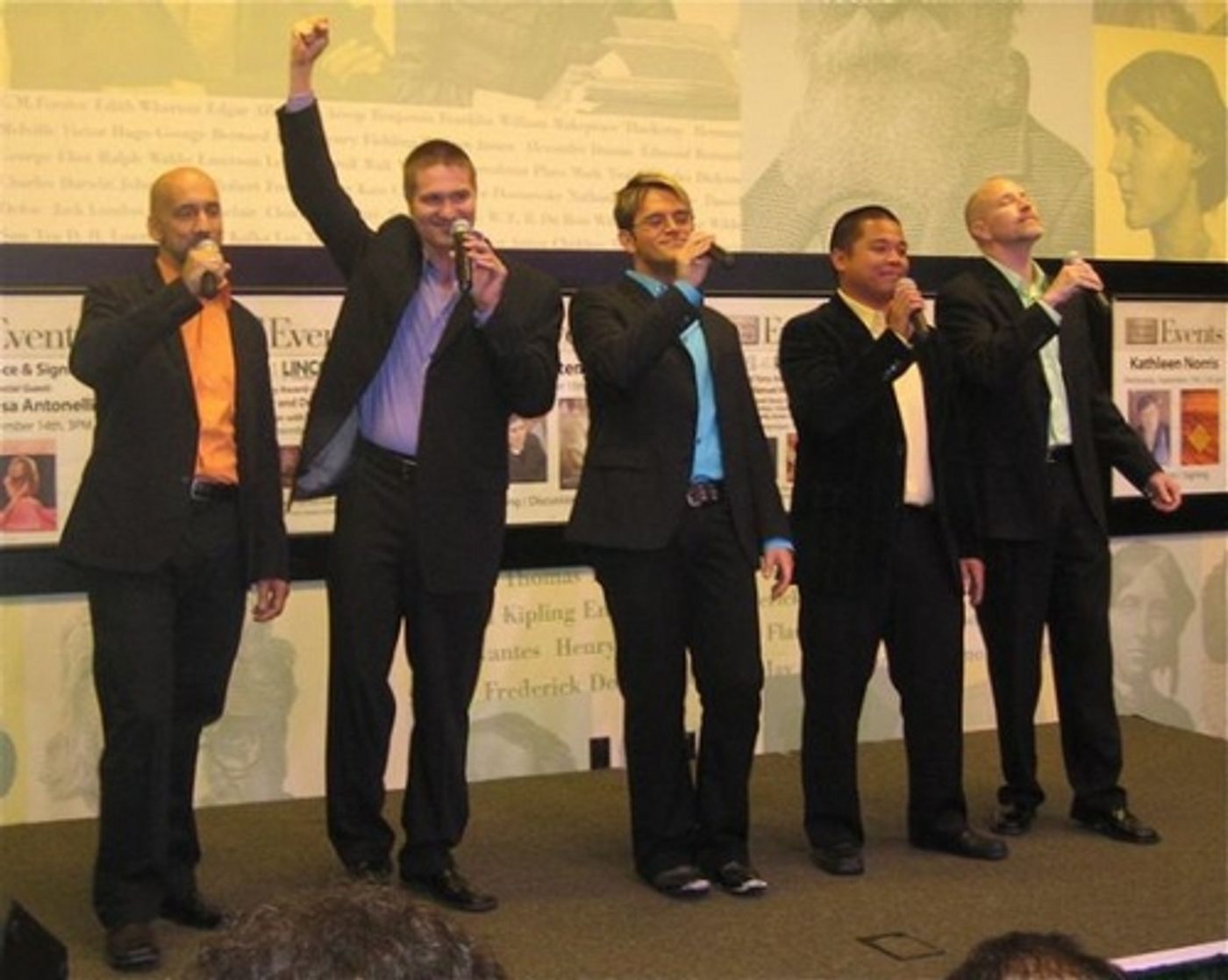 Photo Coverage: Uptown Express Performs at Lincoln Center Barnes & Noble Photo Coverage: Uptown Express Performs at Lincoln Center Barnes & Noble Image