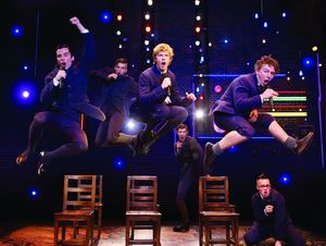 Matt Doyle, Hunter Parrish and Gerard Canonico Photo