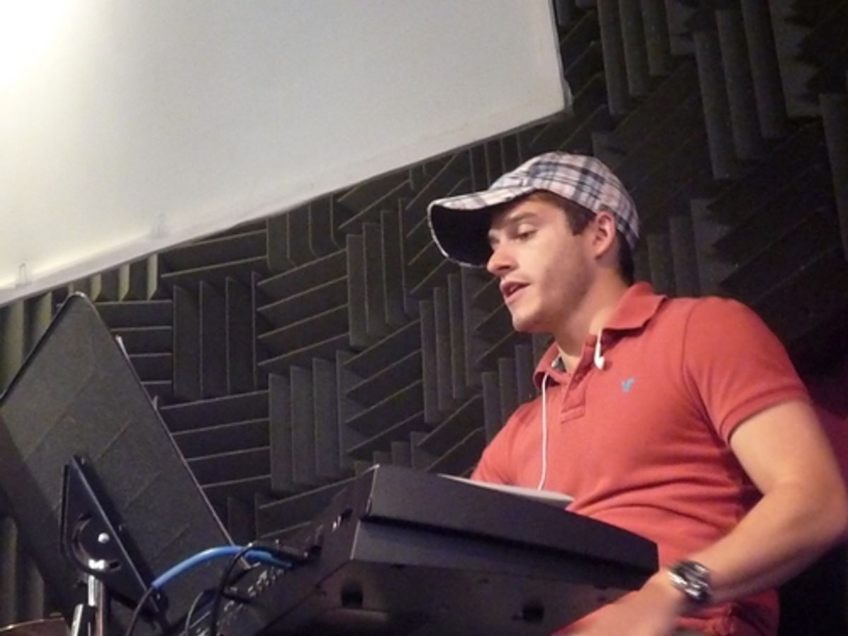 Musical Director Jesse Vargas at Broadway Loves the 80's Vol. 4