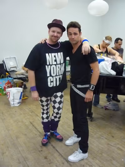 80's Concert Producer and Co-Director Jamie McGonnigal and Max von Essen Photo