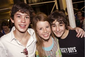 Graham Phillips, Allie Trimm and Aaron Simon Gross

 Photo