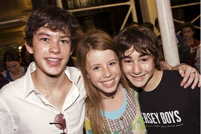 Graham Phillips, Allie Trimm and Aaron Simon Gross

 Photo